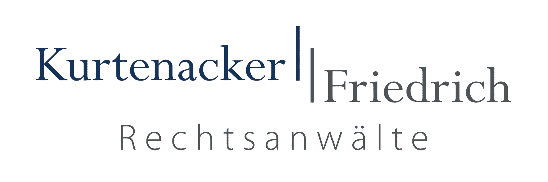 Kurtenacker und Friedrich Logo
